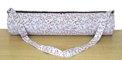Red Floral Print Carrier Bags Hippie Mandala Cotton Bags With Shoulder Strap US
