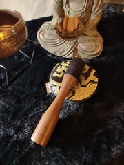 Lot – Silent Mind Tibetan Singing Bowl Set + Buddha Insence Burner | Calming