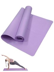 Non-Slip Yoga Mat High Density EVA Exercise Pad Pilates Fitness Floor Workout