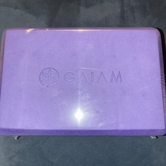 Gaiam Yoga Block Supportive Latex-Free Pilates Meditation Lavender new sealed