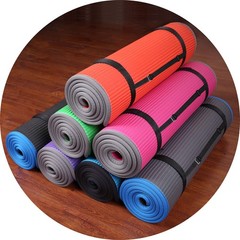 Extra Thick High Density Yoga Mat Non Slip with Strap