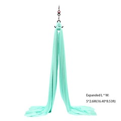 Aerial Yoga Practice Polyester Strap Equipment Sets Exercising Hammock Kits