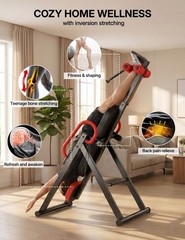 Gravity Heavy Duty Inversion Table with Headrest & Adjustable Protective Belt…