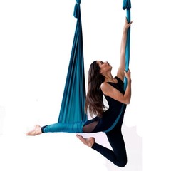 Aerial Silk & Yoga Swing, 11 Yards, Aerial Yoga Hammock Kit with 100gsm Nylon