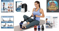 Yoga & Leg Stretch Strap for Pain Relief – Perfect for Athletes & Fitness Lovers