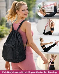 Pilates Kit for Home,24 pcs Workouts Sets for 14”Pilates Circles 8″ Yoga , Re…