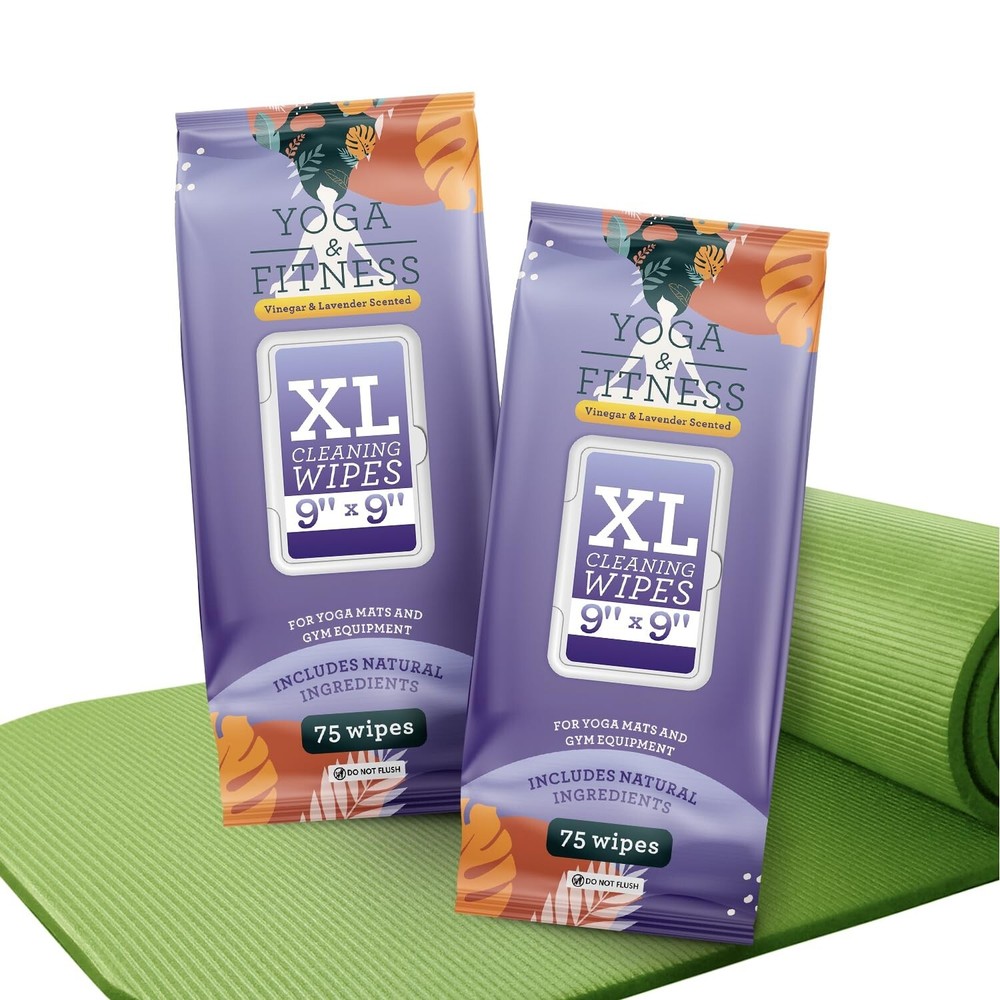 IMPRESA [150 Count] Extra-Large Fitness Equipment Wipes with Durable Cloth Co…