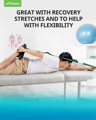 Durable Non-Elastic Stretching Strap – Perfect for Yoga, Pilates, & Therapy