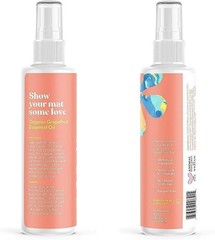 Yoga Mat Cleaner Spray Calming Citrus, 4 fl oz – No Slippery Residue, Organic…