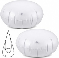 2 Pcs Kids Swing Hammock Pod Chair Replacement Inflatable Cushion 27.5 in