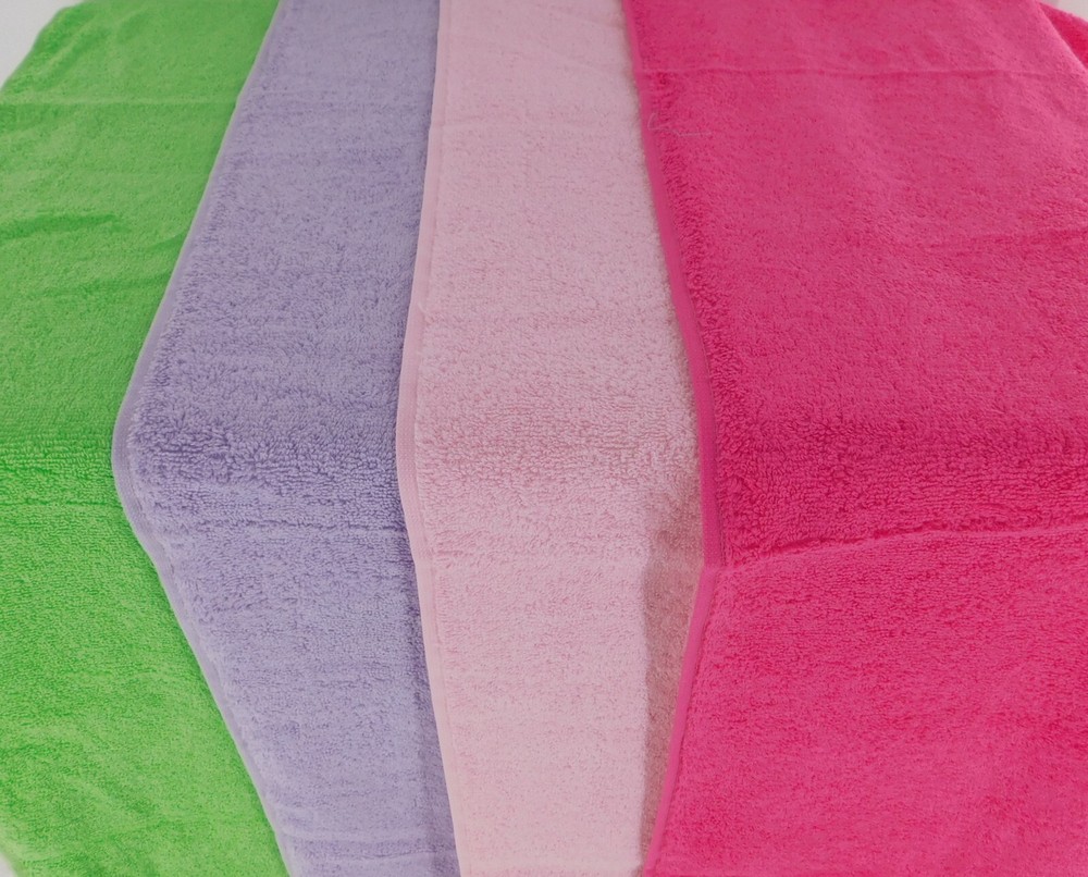 Turkish Cotton Yoga Towel Set of 4 Fun Colors Each 11″ X 44″