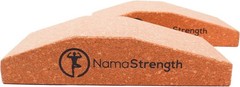 Cork Yoga Wedge Block – Non-Slip Wrist Support, Set of 2