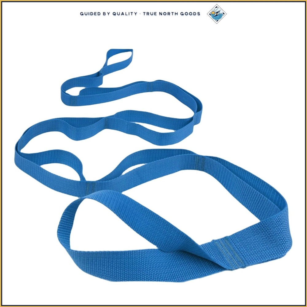 Yoga Stretch Strap for Physical Therapy, Pilates and Home Workout 75 Inches