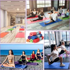 Yoga Mats Bulk 68x24x0.12 Inch Non Slip Exercise Gym