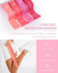 PilatesRingSet Pink – 36cm Deformation Resistant PilatesRing with Padded…