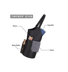 Yoga Mat Bag Carrier for 1/2, 1/3, 1/4-Inches Thick Exercise Yoga Mat, Waterproo