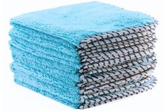 All-Purpose Microfiber Towels (6 Pack) – Flipside 420 GSM, 16×16, 70/30 Bl