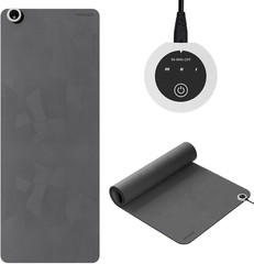 Heating Yoga Mat with Fast Heating System, 72″X27″ Extra Large Non-Slip Mat, Dua