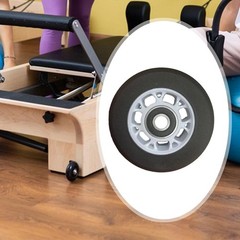 Pilates Reformer Wheel Roller Silent Wear Resistant 2.76″ Diameter Pilates