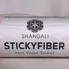 Shandali Hot Yoga Towel – Stickyfiber Yoga Towel – Mat-Sized Microfib NEW