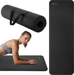 Extra Thick NBR Yoga Mat for Women & Men, 10Mm Thick, 72”X24” Large Exercise Mat