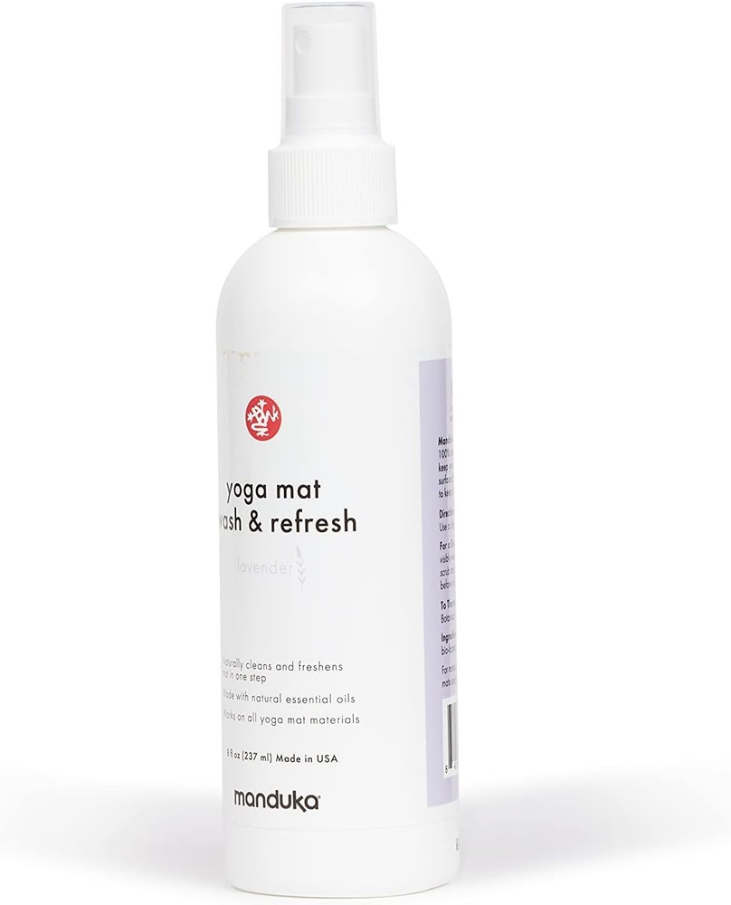 Manduka Yoga Mat Wash and Refresh – 100% Natural Essential Oil Yoga Mat Cleani