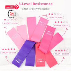 euphobay Pilates Essentials Kit for Women, Home Workout with Pink