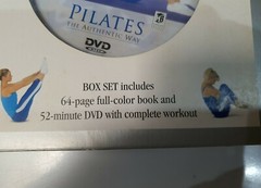 PILATES The Authentic Way Book and DVD Box Set by Dina Matty and Keft Burdell