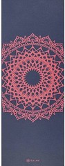 Yoga Mat Gaiam Print Non Slip Exercise & Fitness Mat for All Types of Yoga