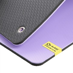 5907695593020 MFK07 VIOLET-BLACK MATA FITNESS KLUBOWA Z OTWORAMI 120*60CM EVA 15