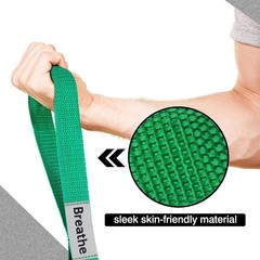 Stretching Strap Yoga Strap with 10 Loops, Non-Elastic Stretch Band for Physi…