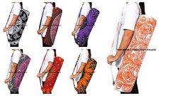 Bag Mat Yoga Shoulder Strap Carrier Mandala Large Indian And Cotton Adjustable