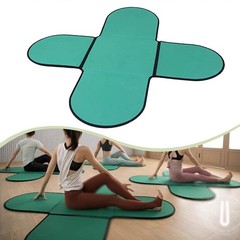 Yoga Mat Exercise Mat Portable Multipurpose Professional Long Wide Folding for