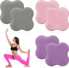 6 Pack Yoga Knee Pads, Pilates Knee Pad Cushion Extra Thick Foam for Knees
