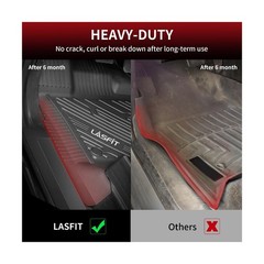 LASFIT Floor Mats for Ford F-150 2015-2026 | F150 Lightning 2022-2025 SuperCr…