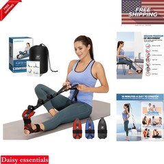 Foot & Calf Stretcher Strap for Plantar Fasciitis Heel Spurs Achilles Tendoni…