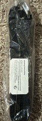 New Yoga Strap 90” Adjustable Healthyoga Black 1.5” Wide 100% Organic Cotton