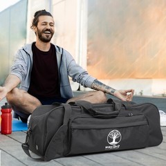 Yoga Mat Bag Carrier with 8-Pocket & Wet Pocket, Vent | Large Yoga Mat Holder…