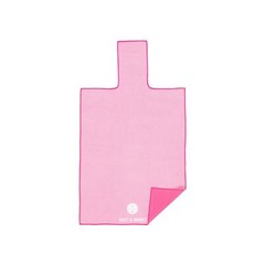 Salt & Honey Non-Slip Pilates Reformer Mat Towel Pink