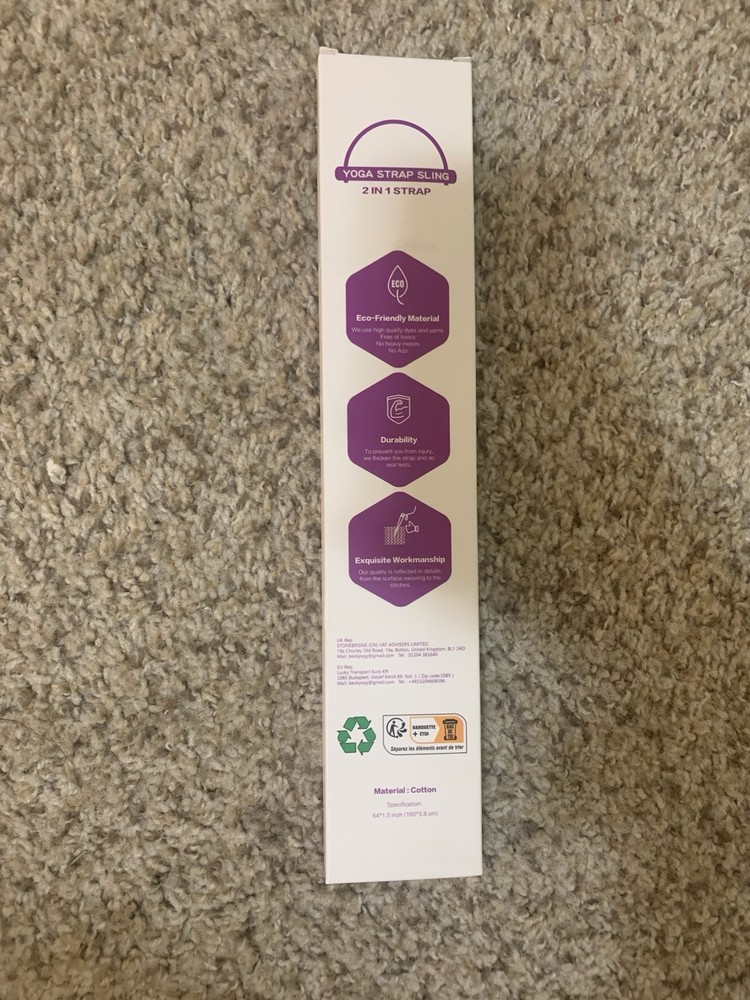 Yoga Strap Sling Brand New For Carrying Yoga Mat
