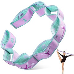 Stretch Strap for Kids Elastic Gymnastic Stretching Ballet Dance Band with 8 …