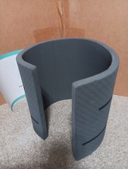 FLORENSI YOGA KNEE PAD 15mm thick x 26″ wide x 10″ long Gray