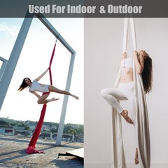 Zyosjk Aerial Silks 11 Yards Aerial Silks For Home Aerial Yoga Swing Aerial