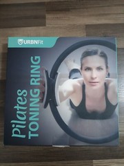 NWT URBNFit Pilates Toning Ring – 12″ Magic Circle w/Dual Grip, Foam Pads Black