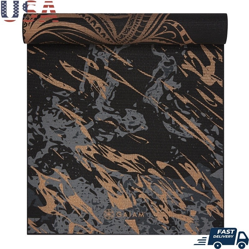 Non-Slip 6mm Reversible Yoga Mat W/ Textured Surface Online Yoga Access New