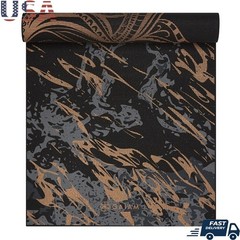 Non-Slip 6mm Reversible Yoga Mat W/ Textured Surface Online Yoga Access New