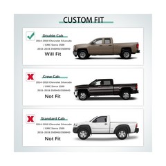 KARPAL Floor Mats for 2014-2019 Chevy Silverado/GMC Sierra 1500(19 LD Only), …