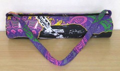Large Yoga Bag Handmade Hendrix Printed Gym Mat Carrier Bags With Shoulder Strap