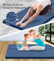 Premium Large Exercise Mat – Thick Yoga & Workout Mat with Free Carry Bag