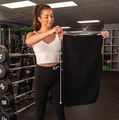 S&T INC. Microfiber Sweat Towel for Gym, Yoga Towel for Home Gym, Workout Towels